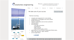 Desktop Screenshot of evolutiontec-engineering.de